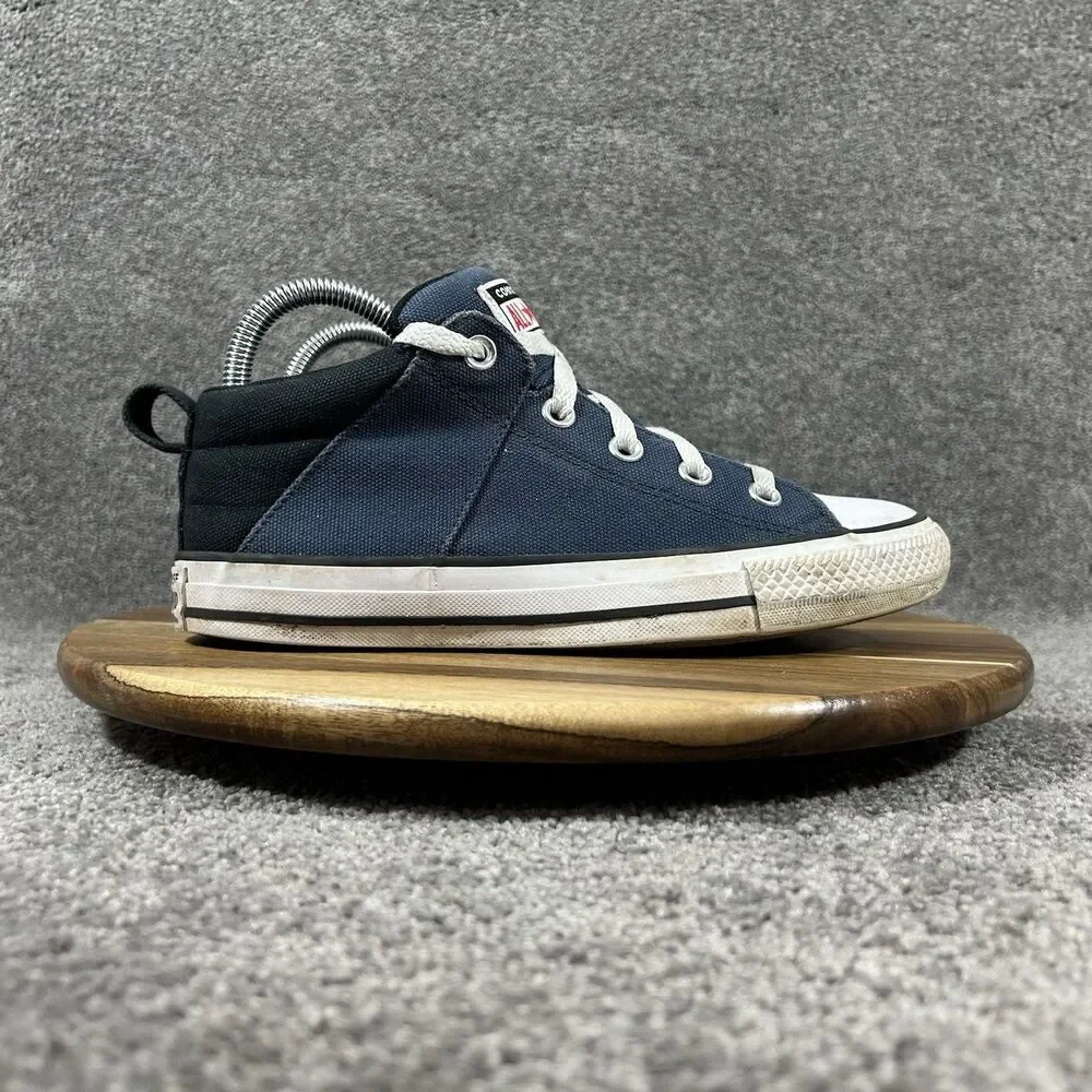 Converse Chuck Taylor All Star Axel Boys Size 5 Navy Blue Mid Top Athletic Shoes